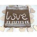 ΚΟΥΤΙ ΓΙΑ ΕΥΧΕΣ ΜΕ LED LOVE ΦΩΤΙΖΟΜΕΝΟ ΜΕ ΔΙΑΚΟΠΤΗ