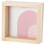 ΞΥΛΙΝΟ ΚΑΔΡΑΚΙ ΜΕ ΧΡΩΜΑΤΙΚΟ ΦΟΝΤΟ