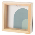 ΞΥΛΙΝΟ ΚΑΔΡΑΚΙ ΜΕ ΧΡΩΜΑΤΙΚΟ ΦΟΝΤΟ