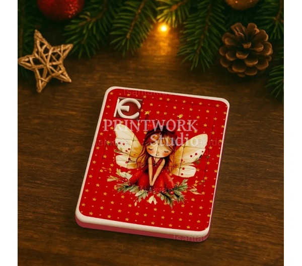Παιχνίδι Sliding Puzzle εκτυπωμένο Christmas fairy