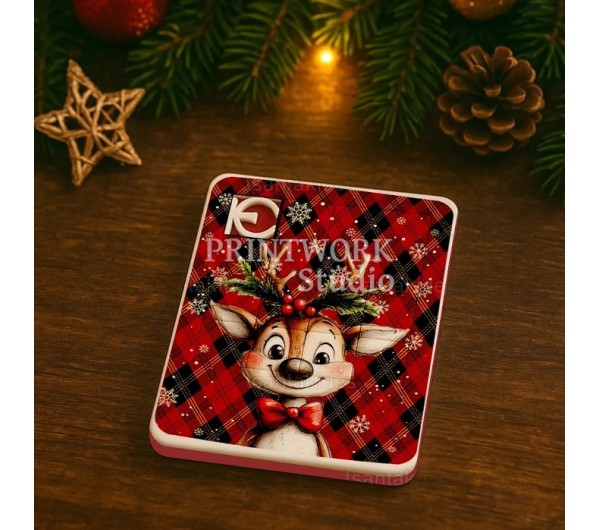 Παιχνίδι Sliding Puzzle εκτυπωμένο Ρούντολφ Το Ελαφάκι