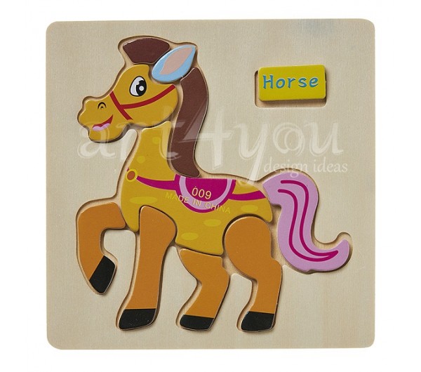 ΞΥΛΙΝΟ ΠΑΖΛ ΖΩΑΚΙΑ