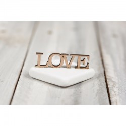 ΒΡΑΧΑΚΙ ΞΥΛΙΝΟ LOVE