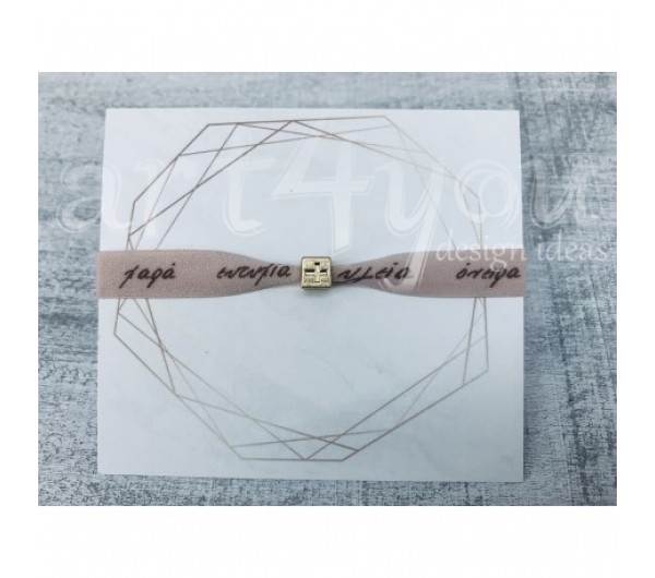 ΜΑΡΤΥΡΙΚΟ ΧΡΥΣΟΣ ΚΥΒΟΣ- ΚΟΡΔΕΛΑ 10τμχ