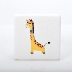 Μάρμαρο Boho ζωάκια καμηλοπάρδαλη