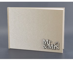 Βιβλίο Ευχών Mr&Mrs Εκρού