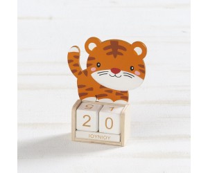 Ξύλινο Ημερολόγιο Τίγρη