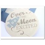 Προσκλητήριο Βάπτισης Πύραυλος Vintage