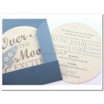 Προσκλητήριο Βάπτισης Πύραυλος Vintage