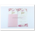 Προσκλητήριο Βάπτισης Φλαμίνγκο Geometric