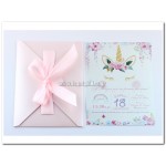 Προσκλητήριο Βάπτισης Μονόκερος