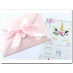 Προσκλητήριο Βάπτισης Μονόκερος