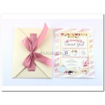 Προσκλητήριο Βάπτισης Tea Time