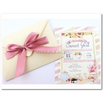 Προσκλητήριο Βάπτισης Tea Time