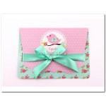 Προσκλητήριο Βάπτιση Πουλάκι Vintage