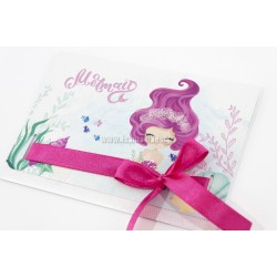 Mικρή γοργόνα Προσκλητήριο βάπτισης