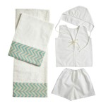 Σετ Λαδόπανο Βάπτισης Chevron