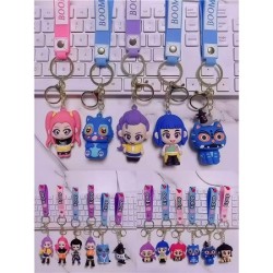 Μπρελόκ K-Pop Demon Hunters Huntrix Κρεμαστό 3D 