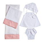 Λαδόπανα Βεραμάν - Ροζ Πουά 