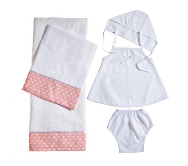 Λαδόπανα Βεραμάν - Ροζ Πουά 