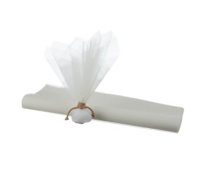 ΤΟΥΛΙ ΥΦΑΣΜΑ EΚΡΟΥ 40Χ40 100τεμ. 