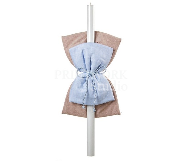 Λαμπάδα βάπτισης Σιελ