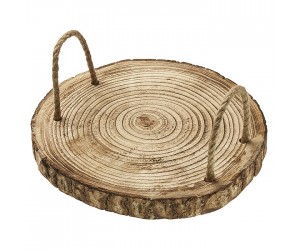 Δίσκος ξύλινος στρόγγυλος