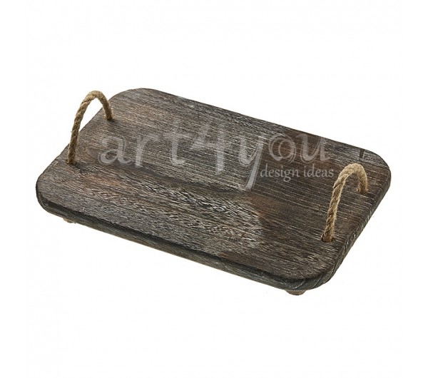 Δίσκος ξύλινος μακρόστενος