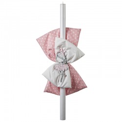 Λαμπάδα βάπτισης μπαλαρίνα