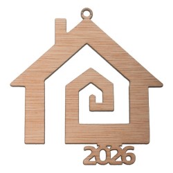 Ξύλινο Διακοσμητικό Σπιτάκι 2026