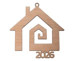 Ξύλινο Διακοσμητικό Σπιτάκι 2026