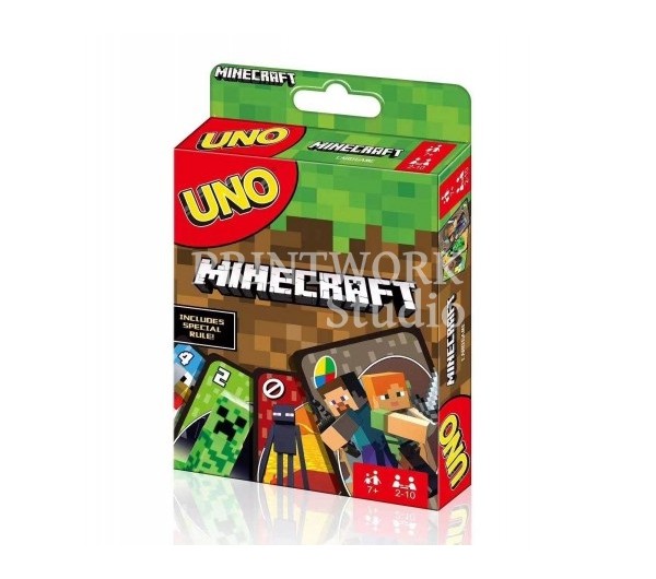 Επιτραπέζιο Παιχνίδι Uno Minecraft Card Game