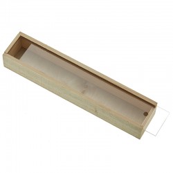 ΞΥΛΙΝΗ ΜΟΛΥΒΟΘΗΚΗ ΜΕ PLEXIGLASS