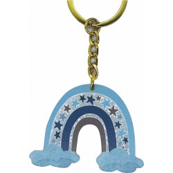 Μπρελόκ Oυράνιο τόξο με συννεφάκι