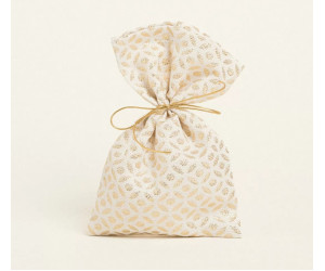 ΠΟΥΓΚΙ 14 x 22 cm ΖΑΚΑΡ ΕΚΡΟΥ- ΧΡΥΣΟ