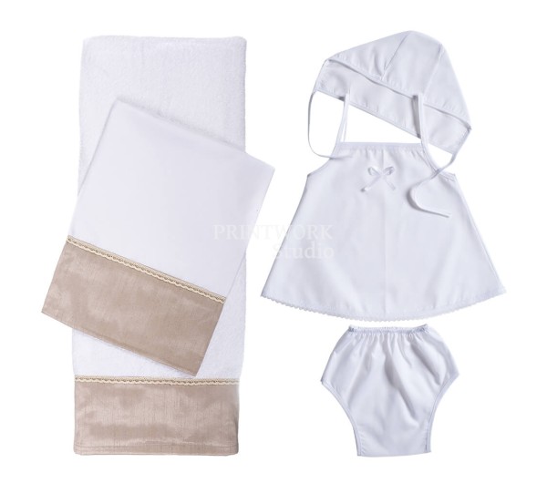 Λαδόπανο Μπεζ Κορίτσι