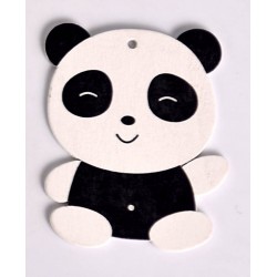 Ξύλινο Διακοσμητικό Panda 5cm