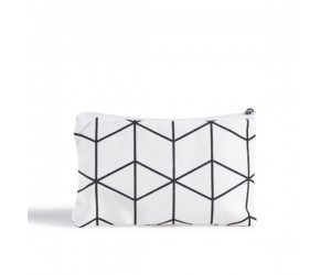 ΠΟΡΤΟΦΟΛΑΚΙ 9 x 16 cm ΓΕΩΜΕΤΡΙΚΟΙ ΡΟΜΒΟΙ ΛΕΥΚΟ-ΜΑΥΡΟ