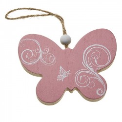 ΞΥΛΙΝΗ ΠΕΤΑΛΟΥΔΑ ΡΟΖ 10εκ