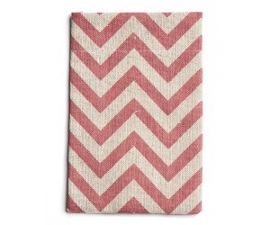 ΠΟΥΓΚΙ CHEVRON ΡΟΖ 12 x 18 εκ