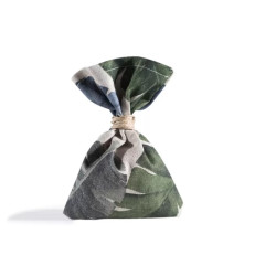 ΠΟΥΓΚΙ ΥΦΑΣΜΑΤΙΝΟ ΤΡΟΠΙΚΑ ΦΥΛΛΑ 2 ΧΡΩΜΑΤΑ