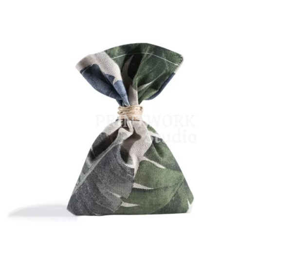 ΠΟΥΓΚΙ ΥΦΑΣΜΑΤΙΝΟ ΤΡΟΠΙΚΑ ΦΥΛΛΑ 2 ΧΡΩΜΑΤΑ