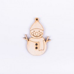 ΞΥΛΙΝΟ ΧΡΙΣΤΟΥΓΕΝΝΙΑΤΙΚΟ ΣΤΟΛΙΔΙ ΧΙΟΝΑΝΘΡΩΠΟΣ