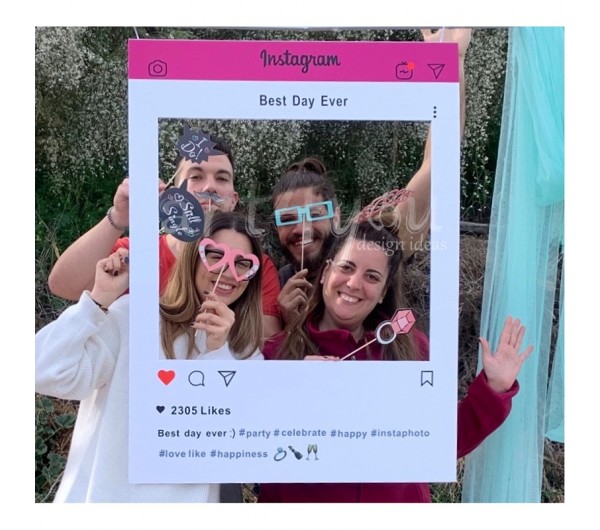 ΚΑΔΡΟ PHOTOBOOTH INSTAGRAM