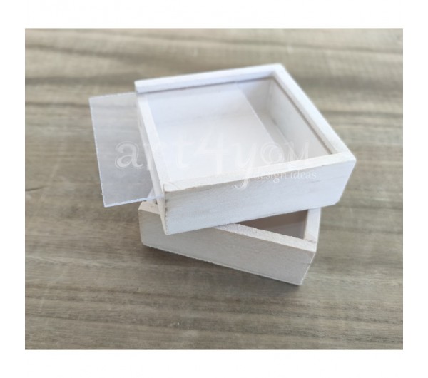 ΝΤΕΚΑΠΕ ΤΕΤΡΑΓΩΝΟ ΚΟΥΤΙ ΜΕ PLEXIGLASS ΚΑΠΑΚΙ