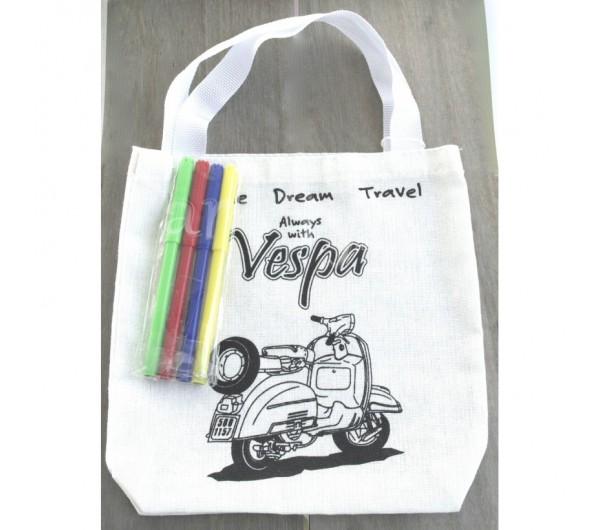 ΒΕΣΠΑ ΤΣΑΝΤΑ ΖΩΓΡΑΦΙΚΗΣ ΜΕ ΜΑΡΚΑΔΟΡΟΥΣ