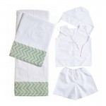 Σετ Λαδόπανο Βάπτισης Chevron