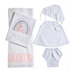 Λαδόπανα Ουράνιο Τόξο Ροζ