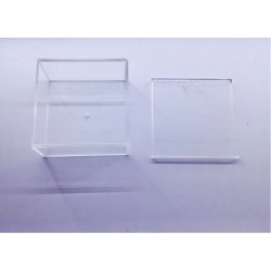ΤΕΤΡΑΓΩΝΟ ΚΟΥΤΙ PLEXIGLASS 7.5*7,5*4CM