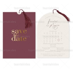 Προσκλητήριο γάμου Save The Date